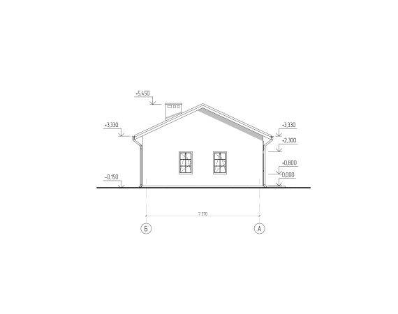 AP7 Фасад Б-А